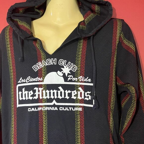 The Hundreds Men's Pullover Beach Club California Culture Hoodie - Size Medium - Picture 2 of 4